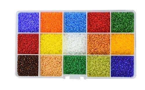 Mandala Crafts - Wholesale Beads - Glass Seed Beads Variety Pack for Jewelry Making5