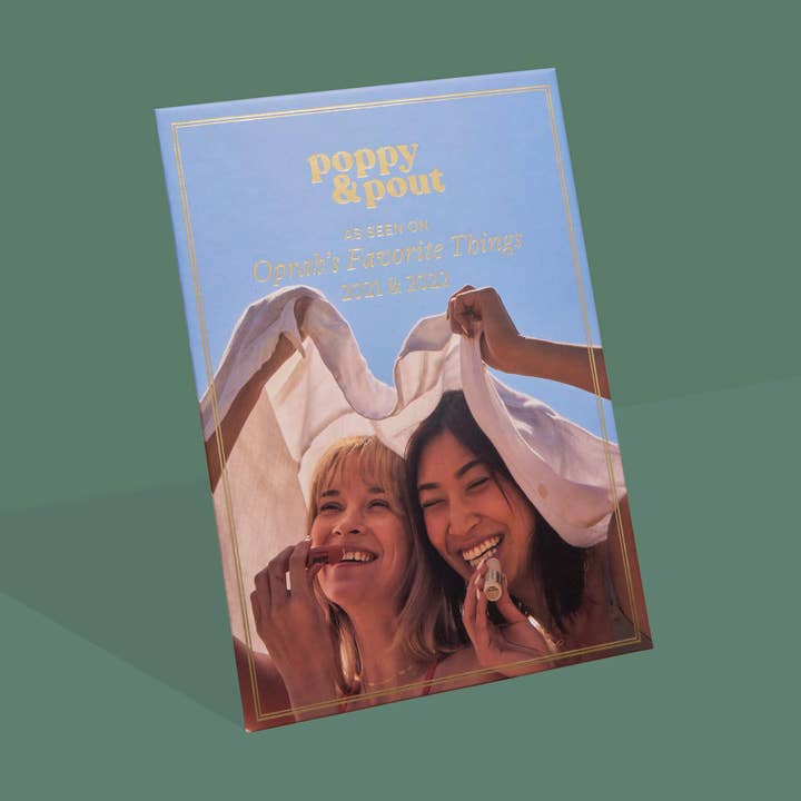 Poppy & Pout - Wholesale Retailer Display - Beauty & Wellness - Retailer Sign, Easel, Oprah's Favorite Things 0