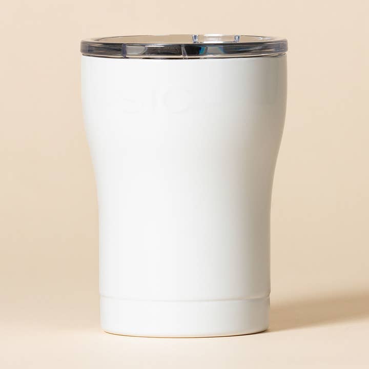Gobelet SIC 12 oz | Blanc Glacé Brillant pour la vente par SIC Cups