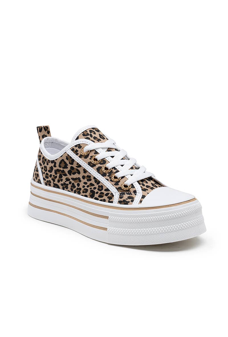 LADY GLORY - Wholesale Lifestyle Sneakers - Women's - Casual chic canvas platform sneakers9