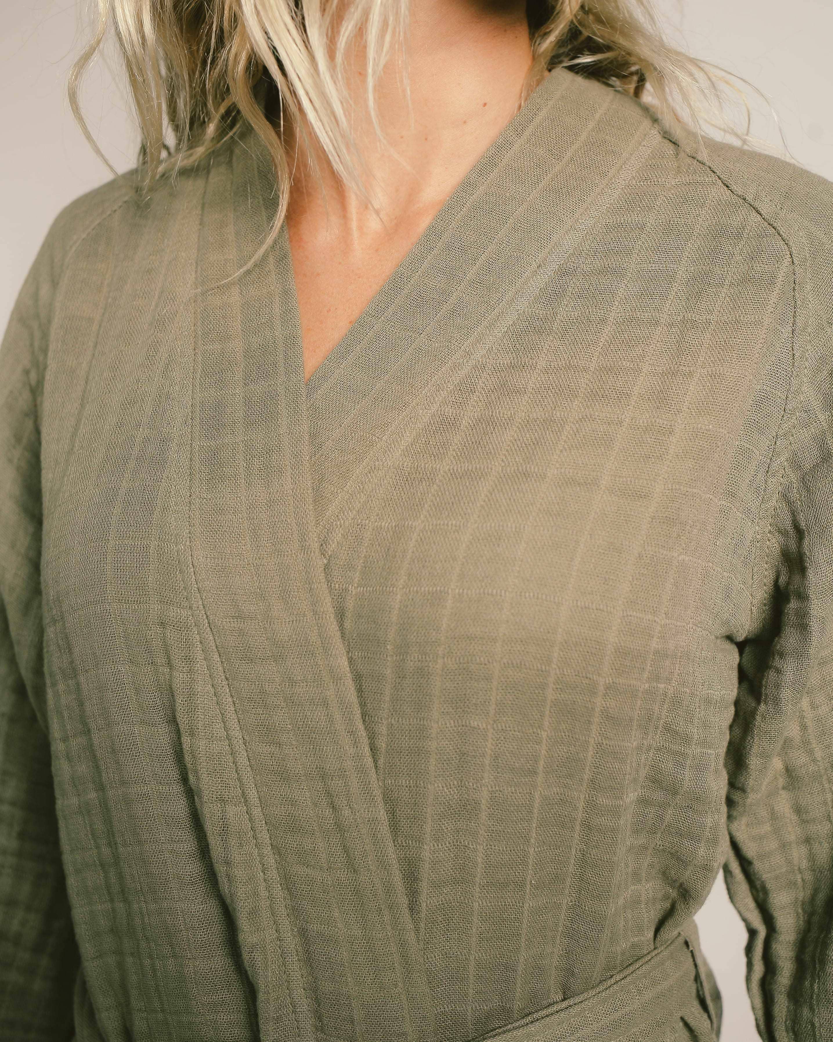 Happy Place Brand - Wholesale Robe - Women's - Organic Gauzy Robe10