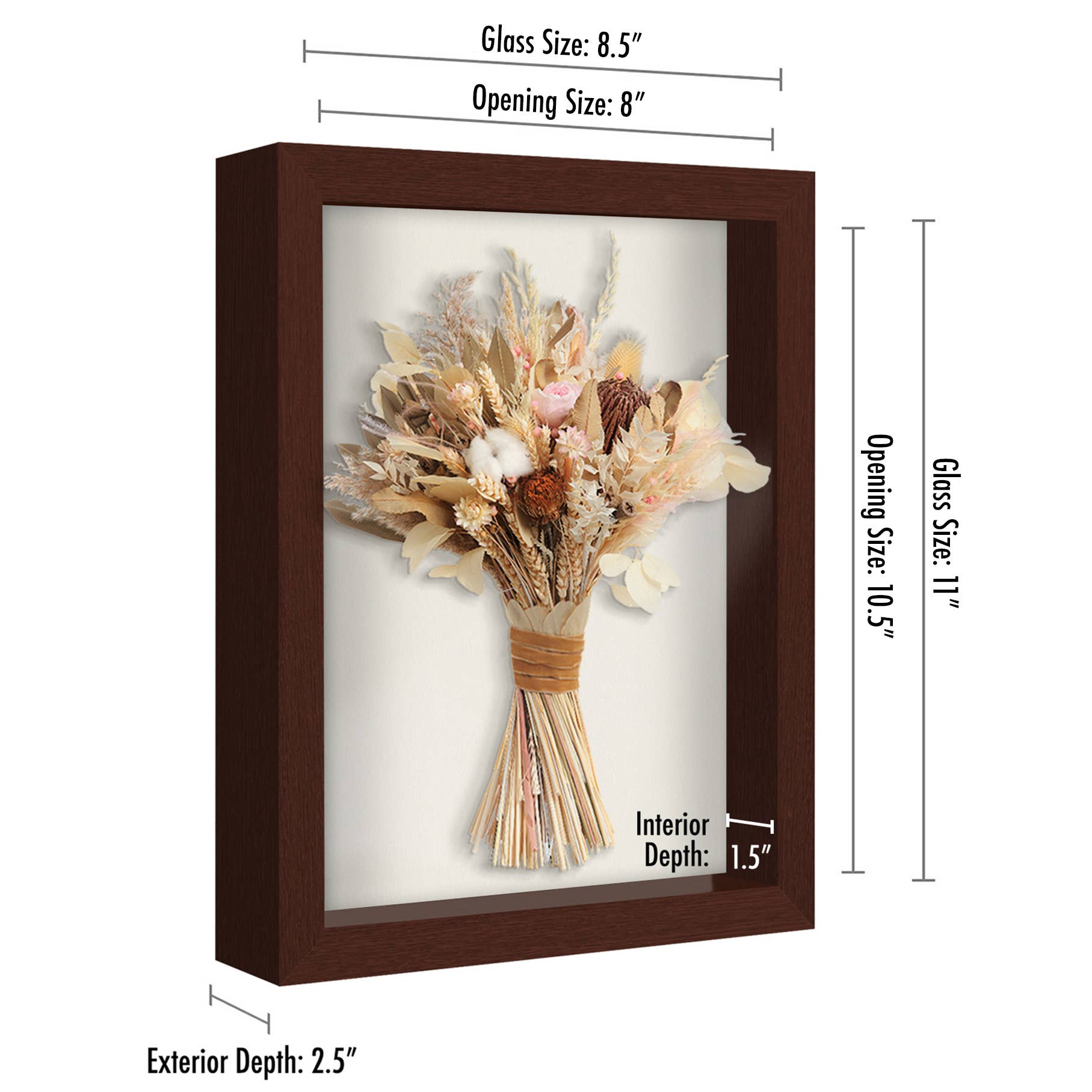 Americanflat - Wholesale Picture Frame - Americanflat Shadow Box Frame with Box Molding25