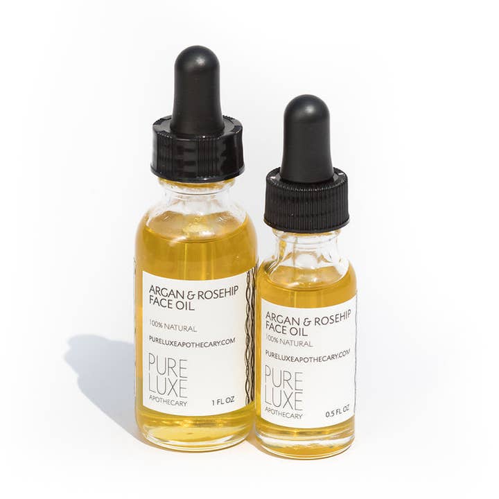 Argan & Rosehip Face Oil for wholesale by Pure Luxe Apothecary