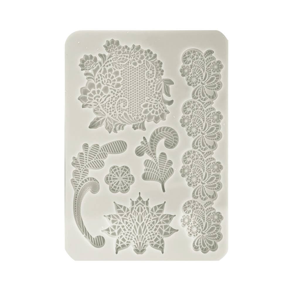 Atiladecor, Artesanato Lda - Wholesale Craft Supplies - Silicone mold A5 - Brocante Antiques laces0