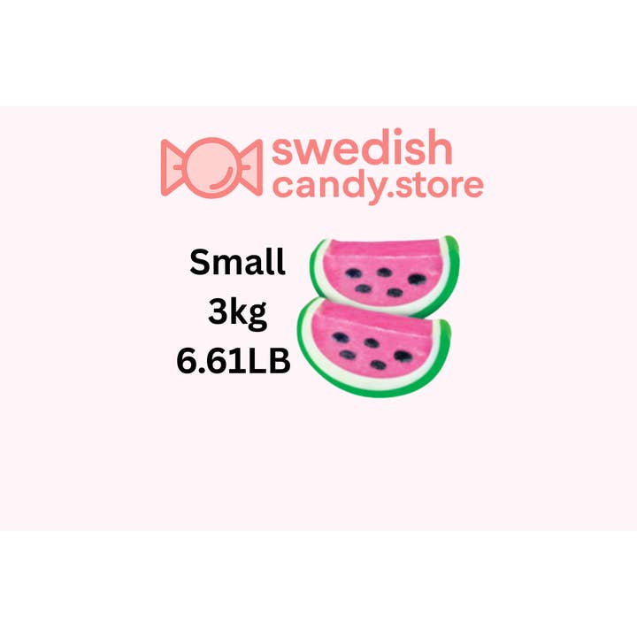 Vidal Watermelon Slices 3kg/6.61lb - Swedish Candy för wholesale av Swedish Candy.Store - Swedish Candy