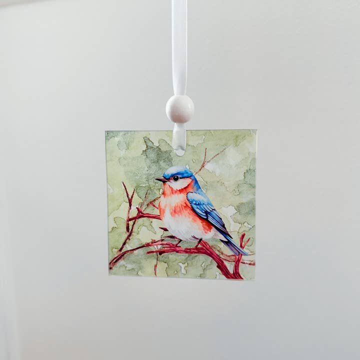 So Thoughtful Gifts - Wholesale Suncatcher - Window Charm - Eastern Blue Bird | Suncatcher | Window Art