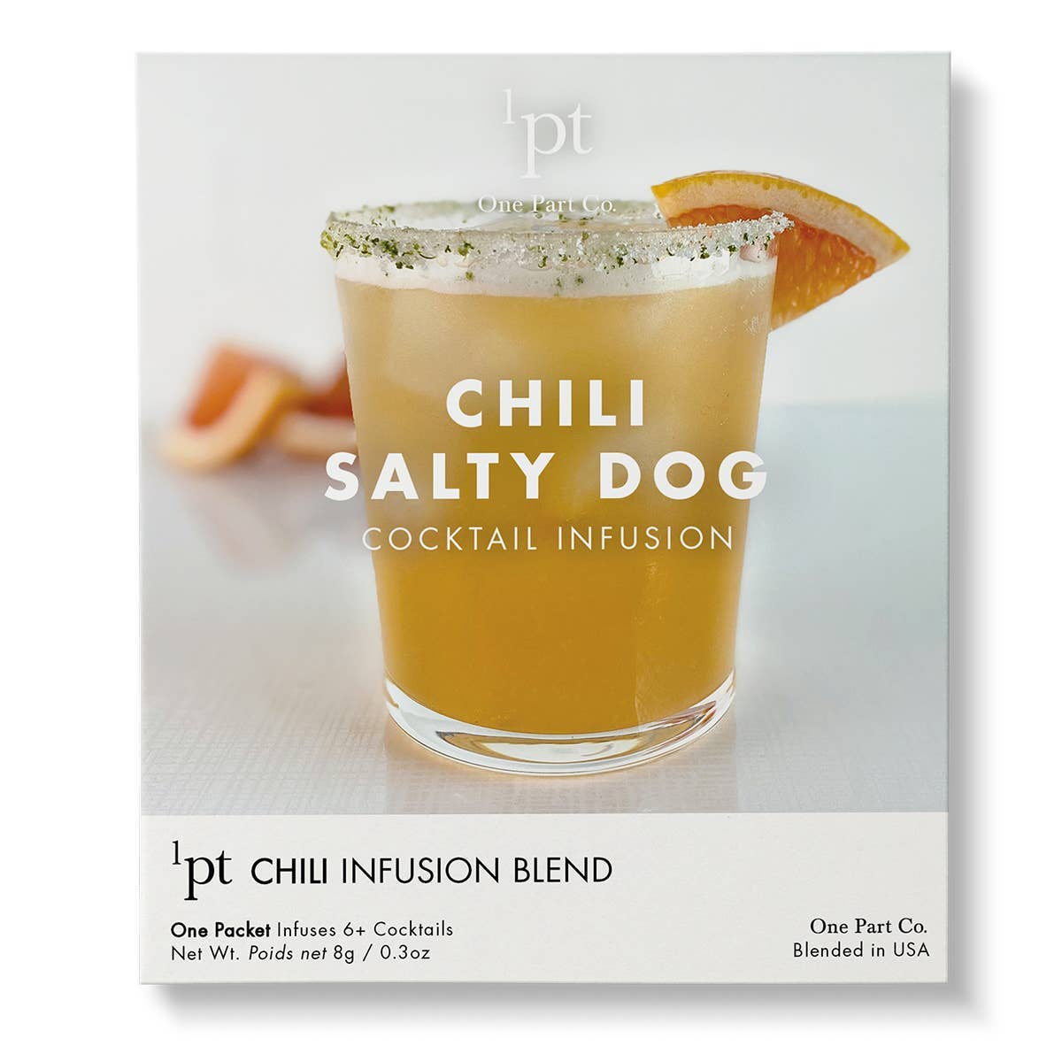 One Part Co. - Wholesale Cocktail mix/syrup - 1pt Chili Salty Dog Cocktail Pack