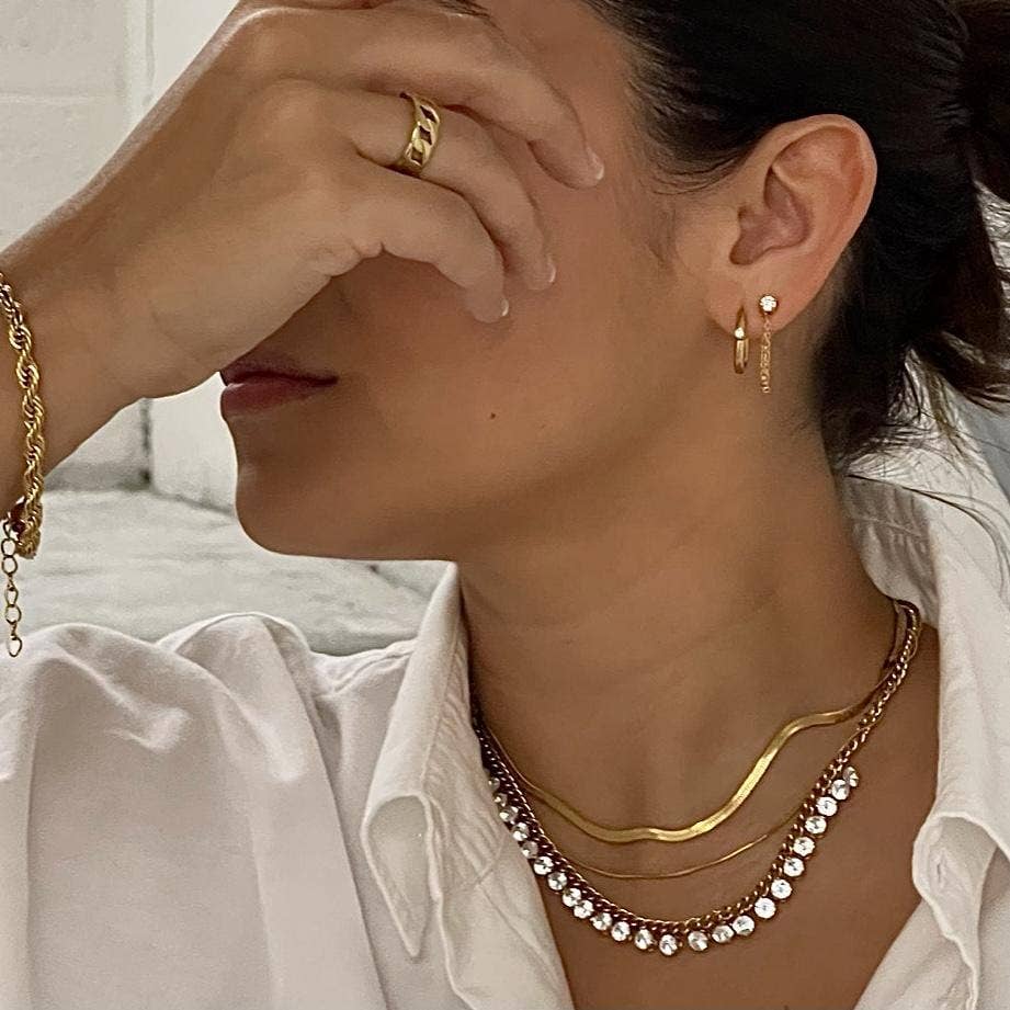 Ellie Vail Jewelry – Großhandel Ohrstecker – Ellie Vail - Sloane Chain Ohrstecker6