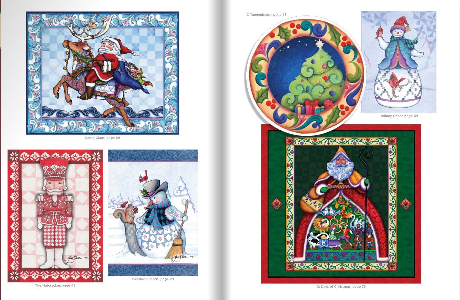 Wellspring - Wholesale Coloring & Activity Book - Adult - Jim Shore - Holiday Traditions Coloring Book1