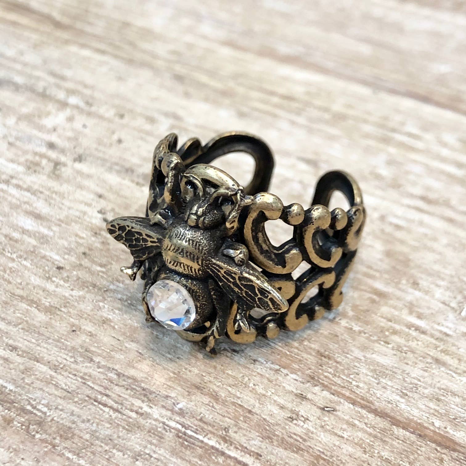 Lorraine Frances Jewelry - Wholesale Cocktail/Statement Ring - Sweet Bee Ring3