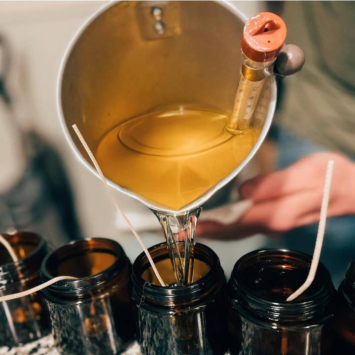 South Of Here Co - Wholesale Jar/Filled Candle - Cowboy Coffee2