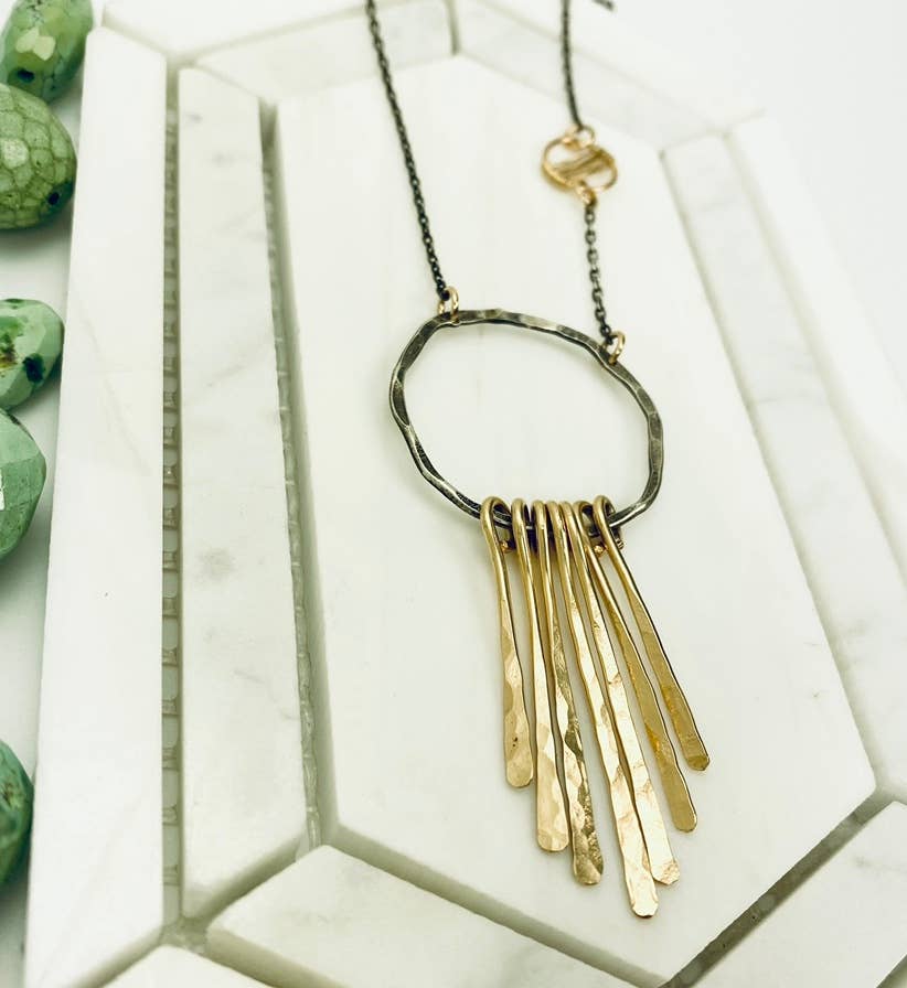 Laura J Designs - Wholesale Pendant/Charm Necklace - Elektra Bars Necklace3