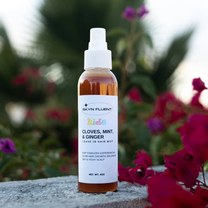 SKYN FLUENT - Wholesale Hair Leave-In Conditioner - Cloves, Ginger, & Mint Toddler’s Hair Growth Mist