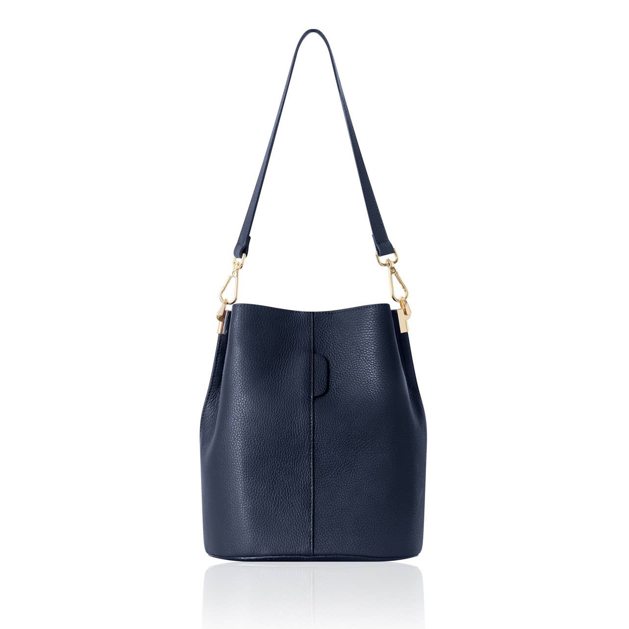 MONTTE DI JINNE - Vendita all'ingrosso Tracolla - Donna - Borsa a secchiello in vera pelle artigianale italiana5