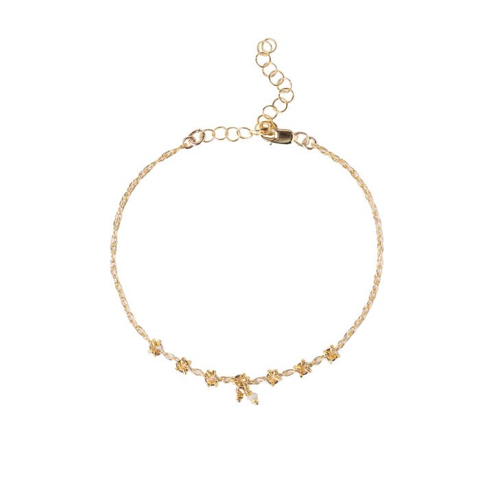 MIKA Double Rope Chain Bracelet for wholesale by Kate Winternitz Jewelry