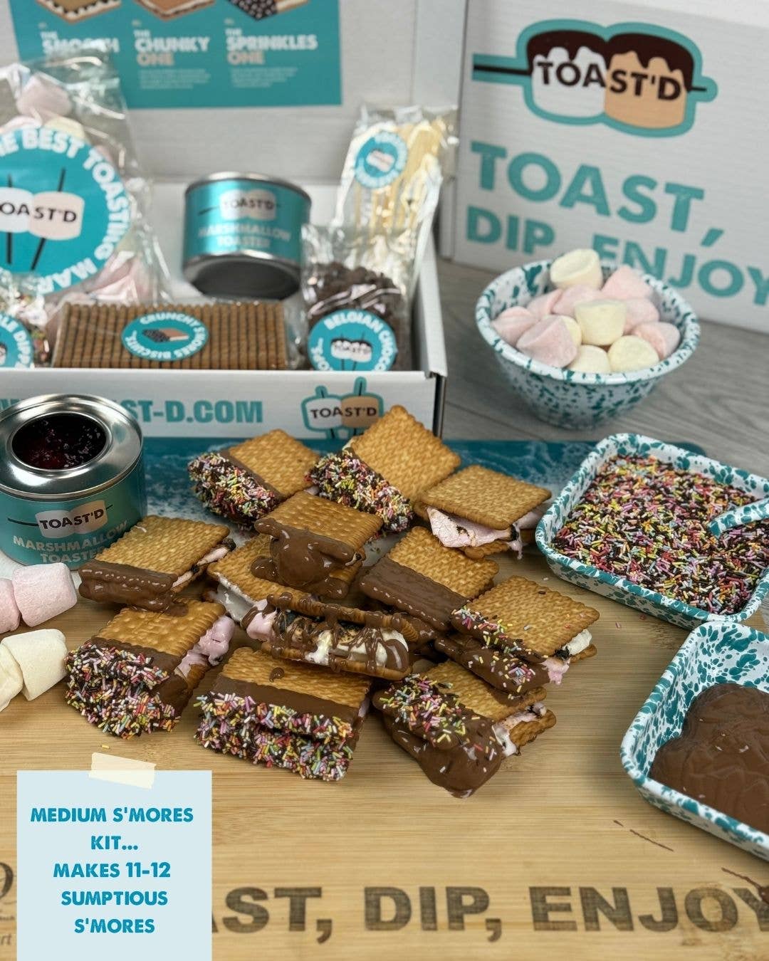 Toast'd – wholesale DIY food kit – S'Mores 'Gifting' Kits4