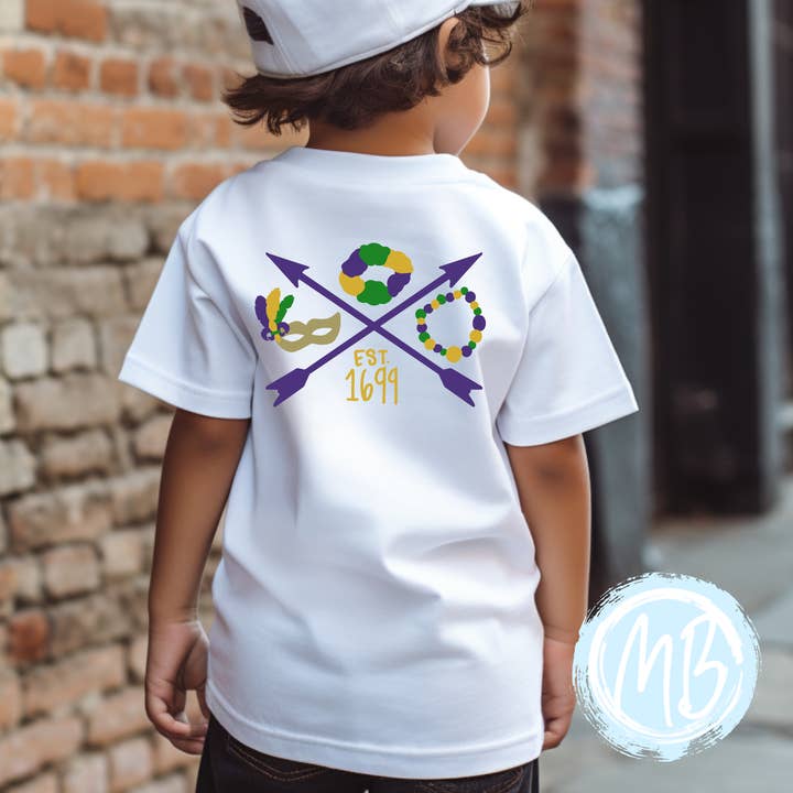 Est. 1699 Toddler, Youth or Adult Tee Design on Back for wholesale by MelonBerry