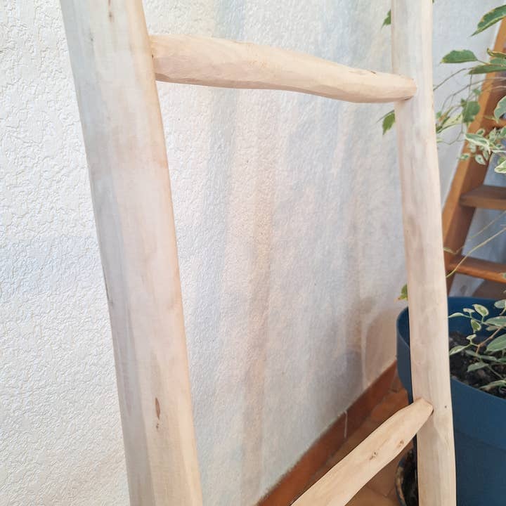 LeBazare - Wholesale Free Standing Shelf - Decorative wooden ladder6