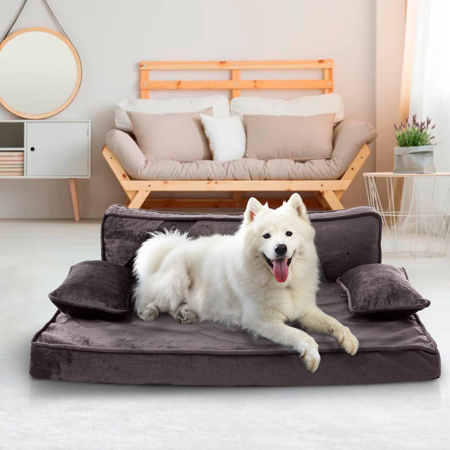 Precious Tails - Vente Panier – chien - Canapé-lit moderne Precious Tails - Grand12