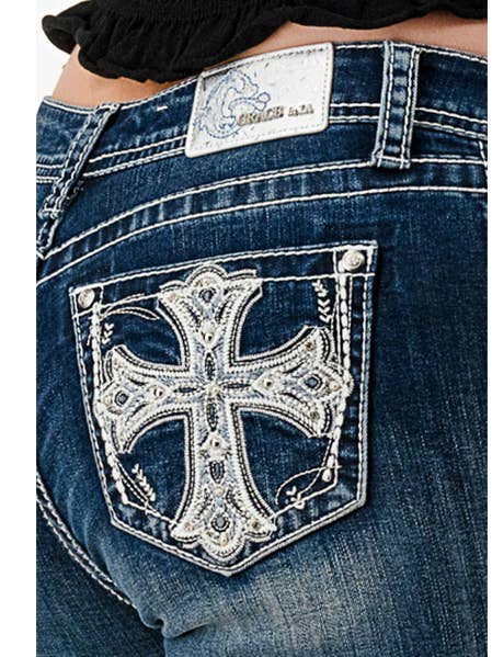 Cross Natural Color Mid-Rise Boot Cut 32" | EB-51948SL-32 for wholesale by Grace in LA