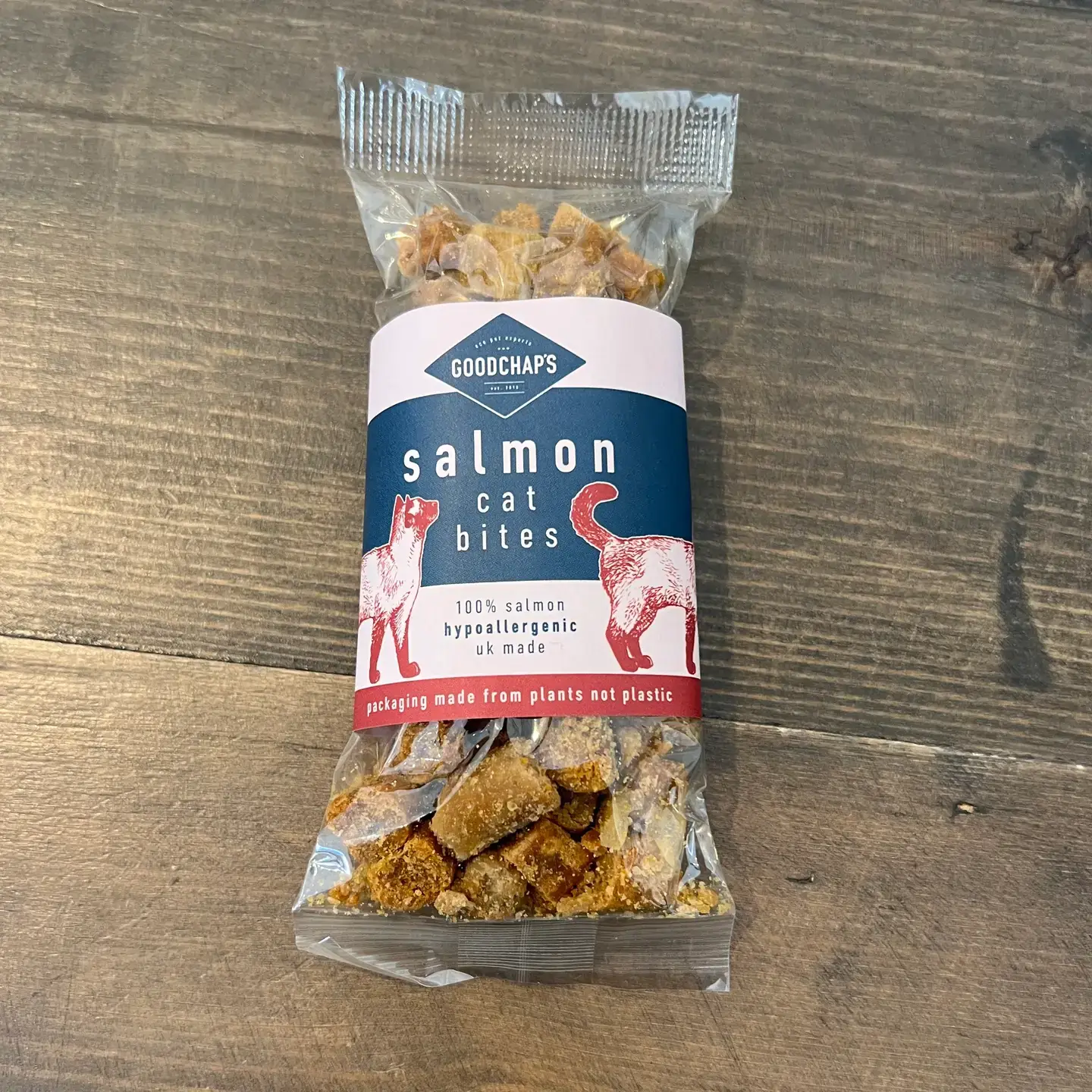 Goodchap's – wholesale Pet treats – Cat – Salmon - Cat Bites | CDU of 14 Packs 1