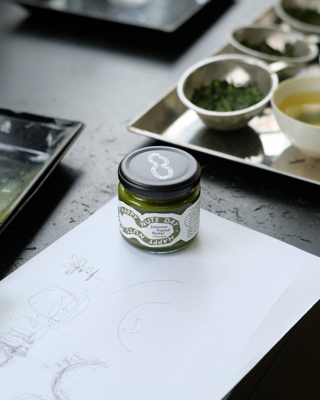 HAPPY NUTS DAY_Japan - Wholesale Nut Butter - Matcha Peanut Butter 3.9oz7