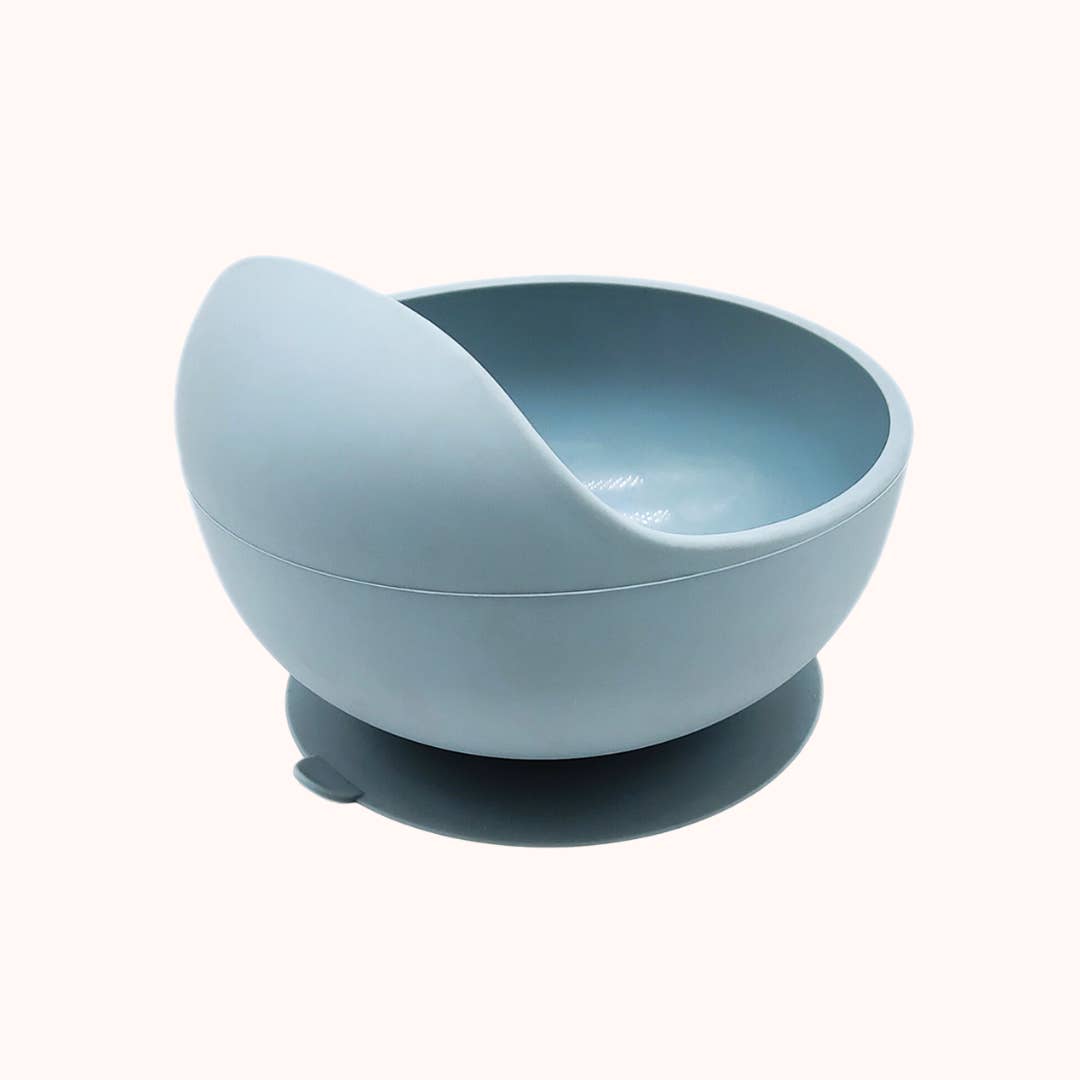 MAVIE – Großhandel Schüssel – Kinder & Baby – Blau - Silikonschüssel