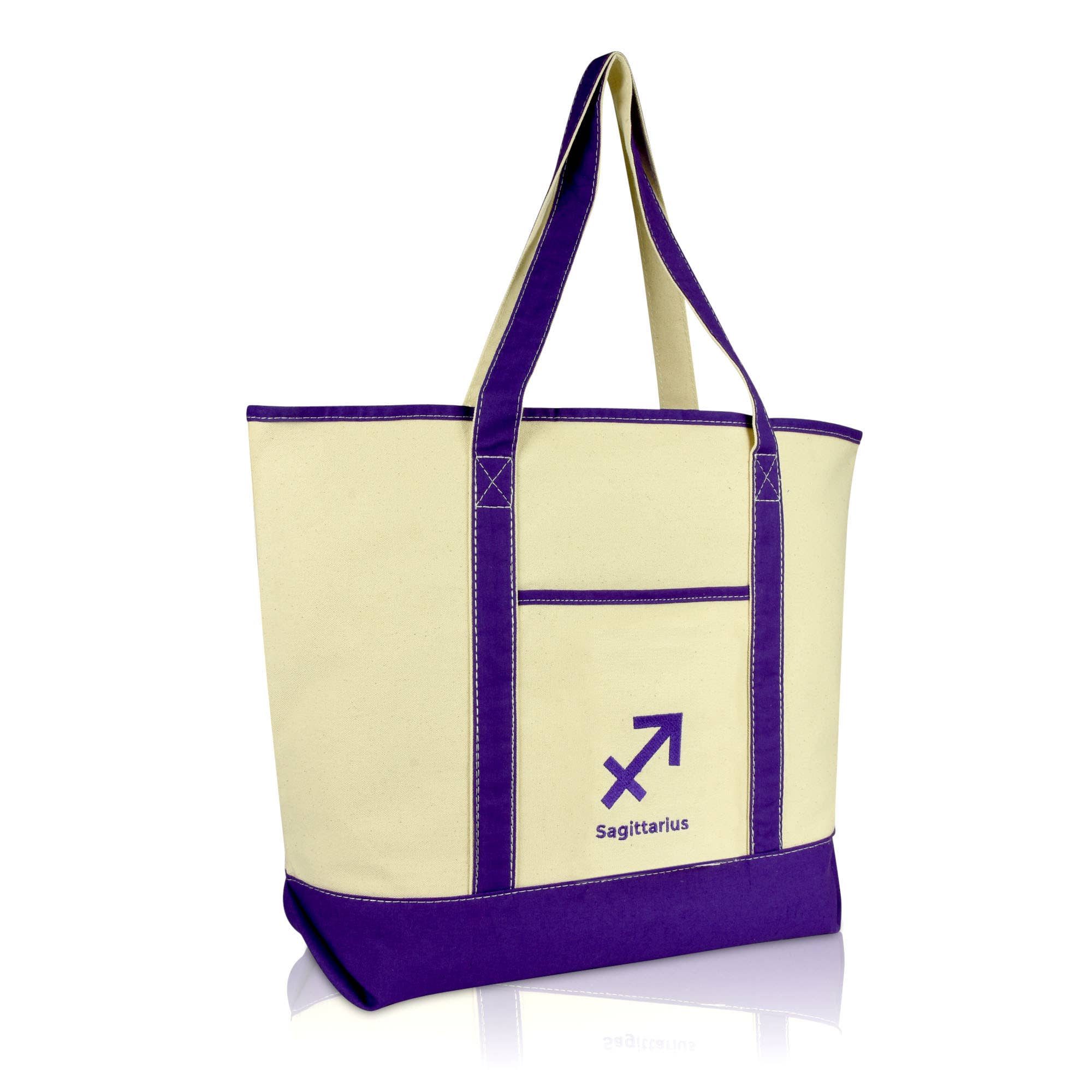 Dalix - Wholesale Tote Bag - Women's - DALIX Zodiac Sign Tote Bag  Horoscope Astrology55