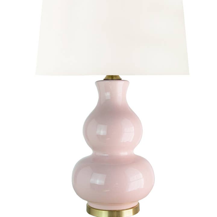 Fox Mill Lighting & Supply Co. - Wholesale Accent/Desk Lamp - Alexandria Gourd Table Lamp, Blush0