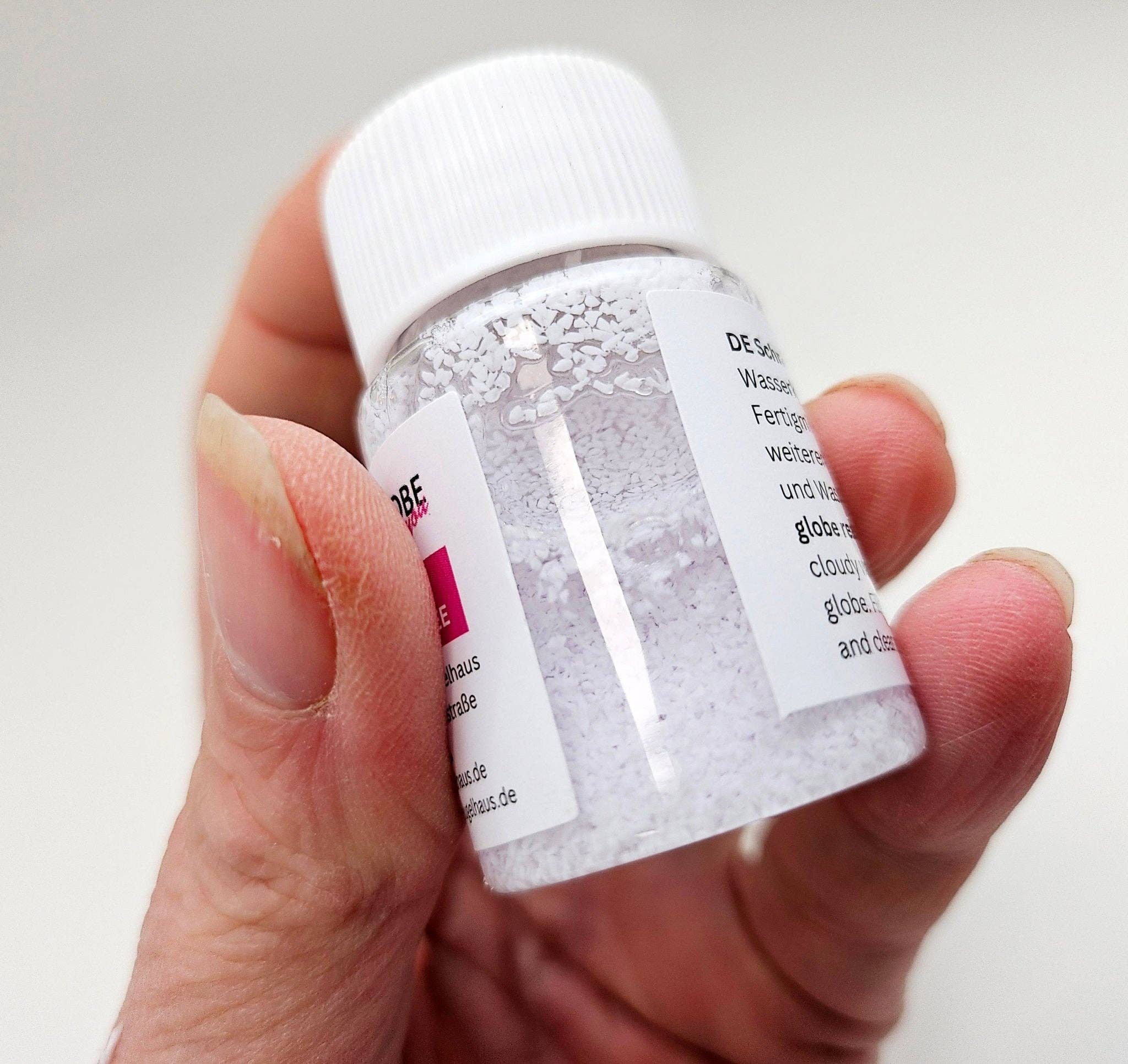 Schneekugelhaus - Wholesale DIY Craft Kit - Snow globe ready mix with clear water & fine snow2