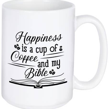 Mug en boîte Café & Bible pour la vente par Gift & Garden by Carson