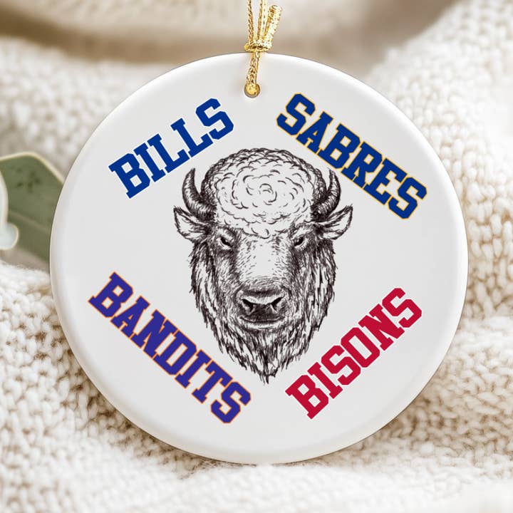 Ornamento Buffalo Teams para venta al por mayor de Into The Desert