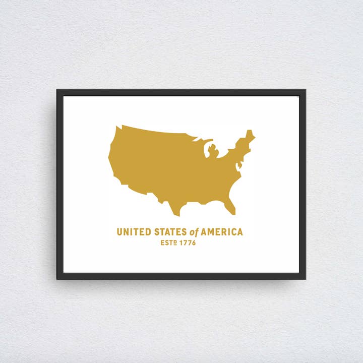 États-Unis est. 1776 pour la vente par G.I. Prints