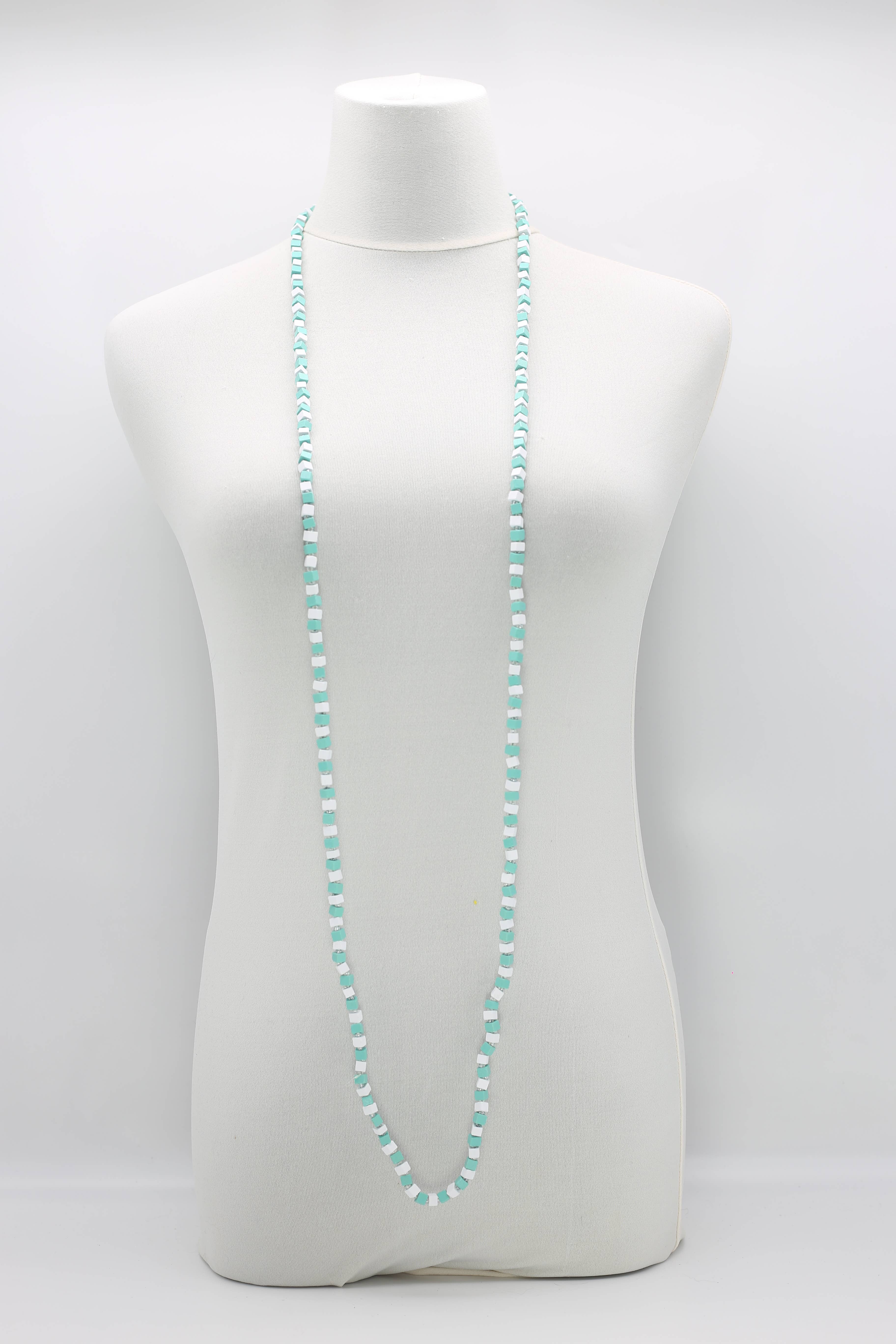 Jianhui London – Engroshandel Perlehalskæde – Den næste Pashmina halskæde Træperler - Mosaic Art4