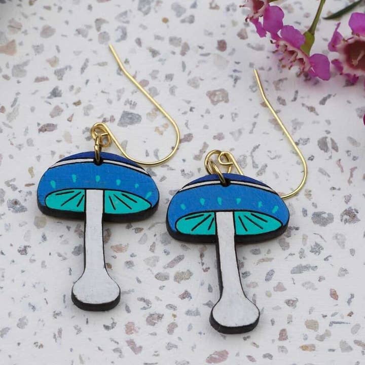 Pixies Parasol Earrings for wholesale by Little Geraldine