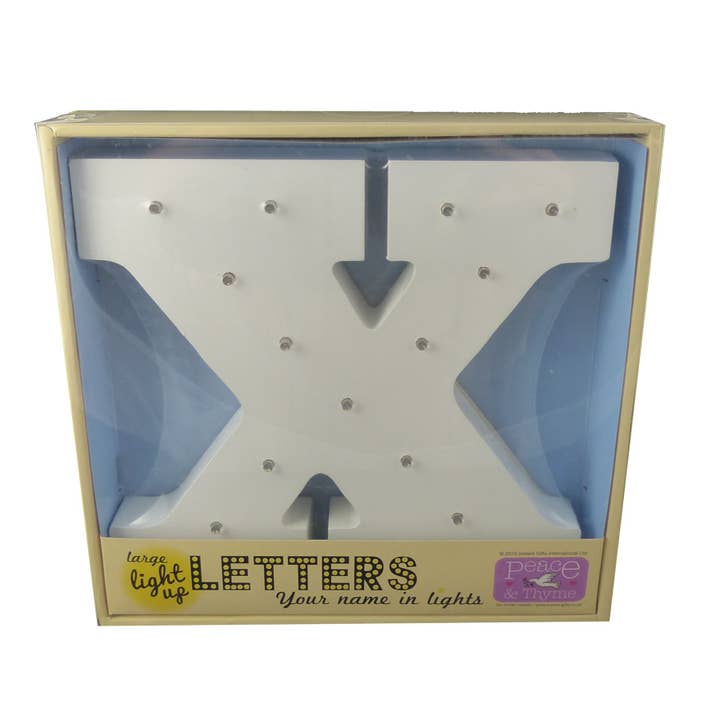 Instant Gifts International - Vente Pancarte - Grandes lettres lumineuses24
