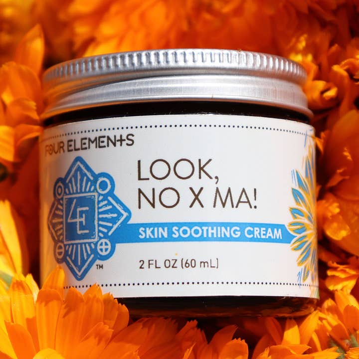 Look, No X Ma! Skin Soothing Cream - 2 oz for wholesale by Four Elements Organic Herbals