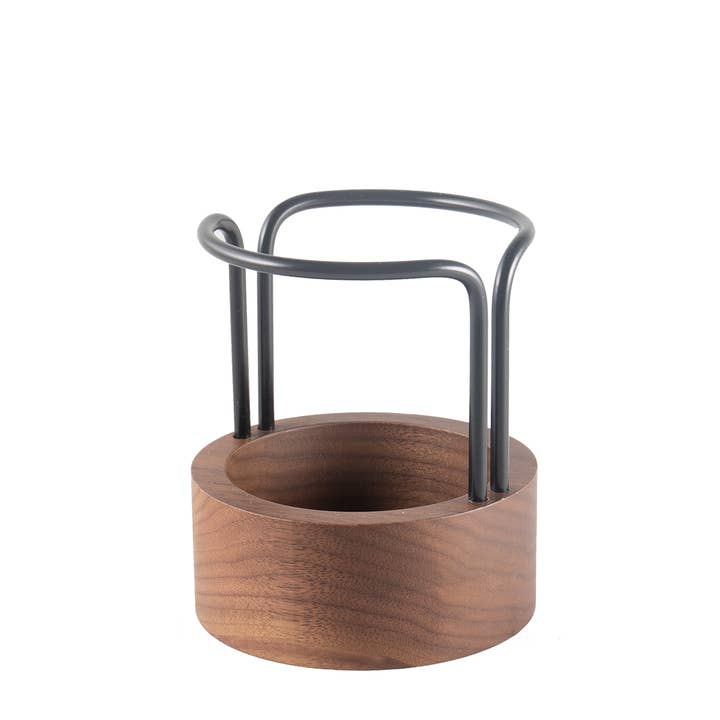 PEN-UP Pencil Holder - Walnut/Black for wholesale by dot aaarhus ApS