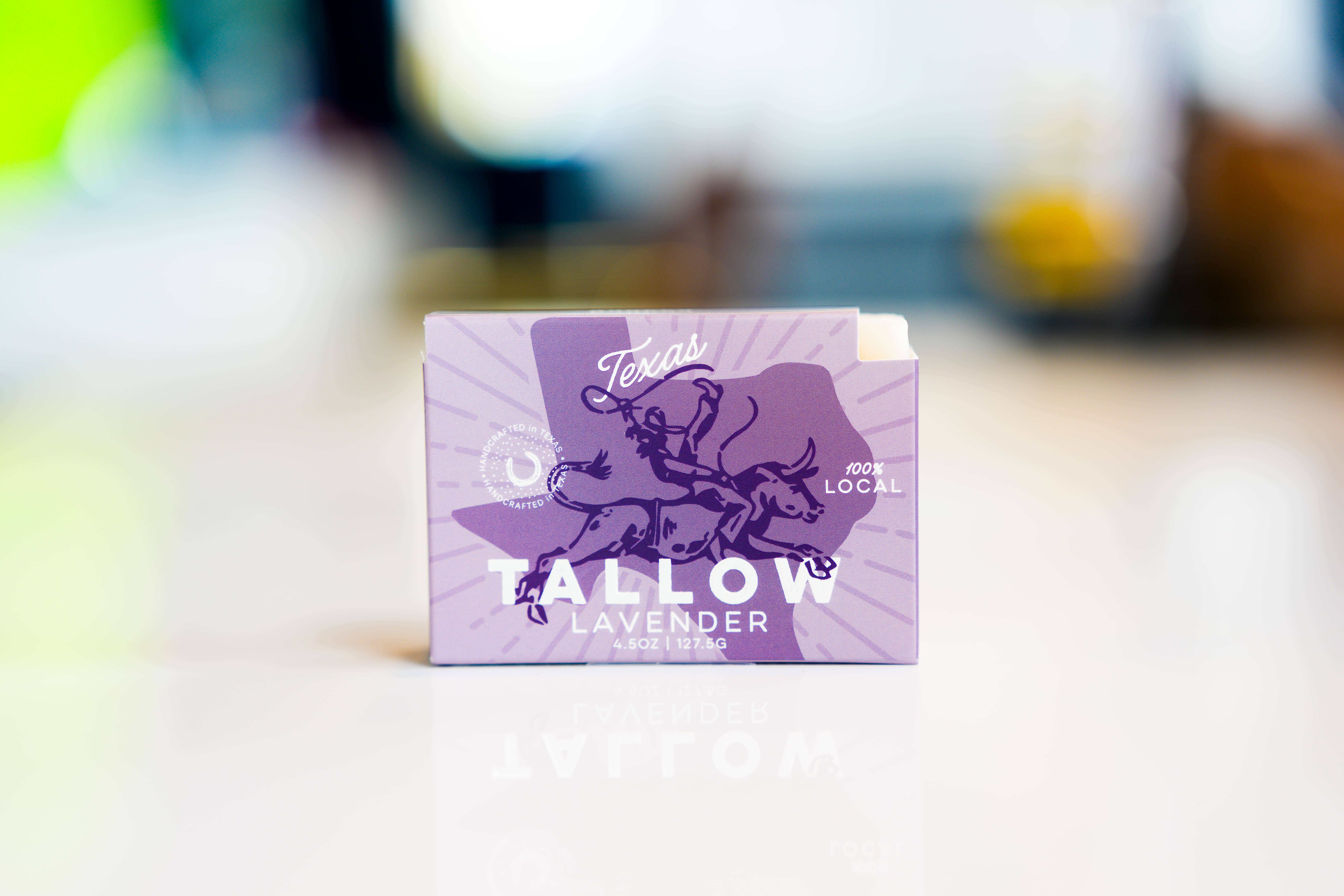 Kuhdoo Soap - Wholesale Bar Soap - Texas TALLOW - Lavender Bar Soap