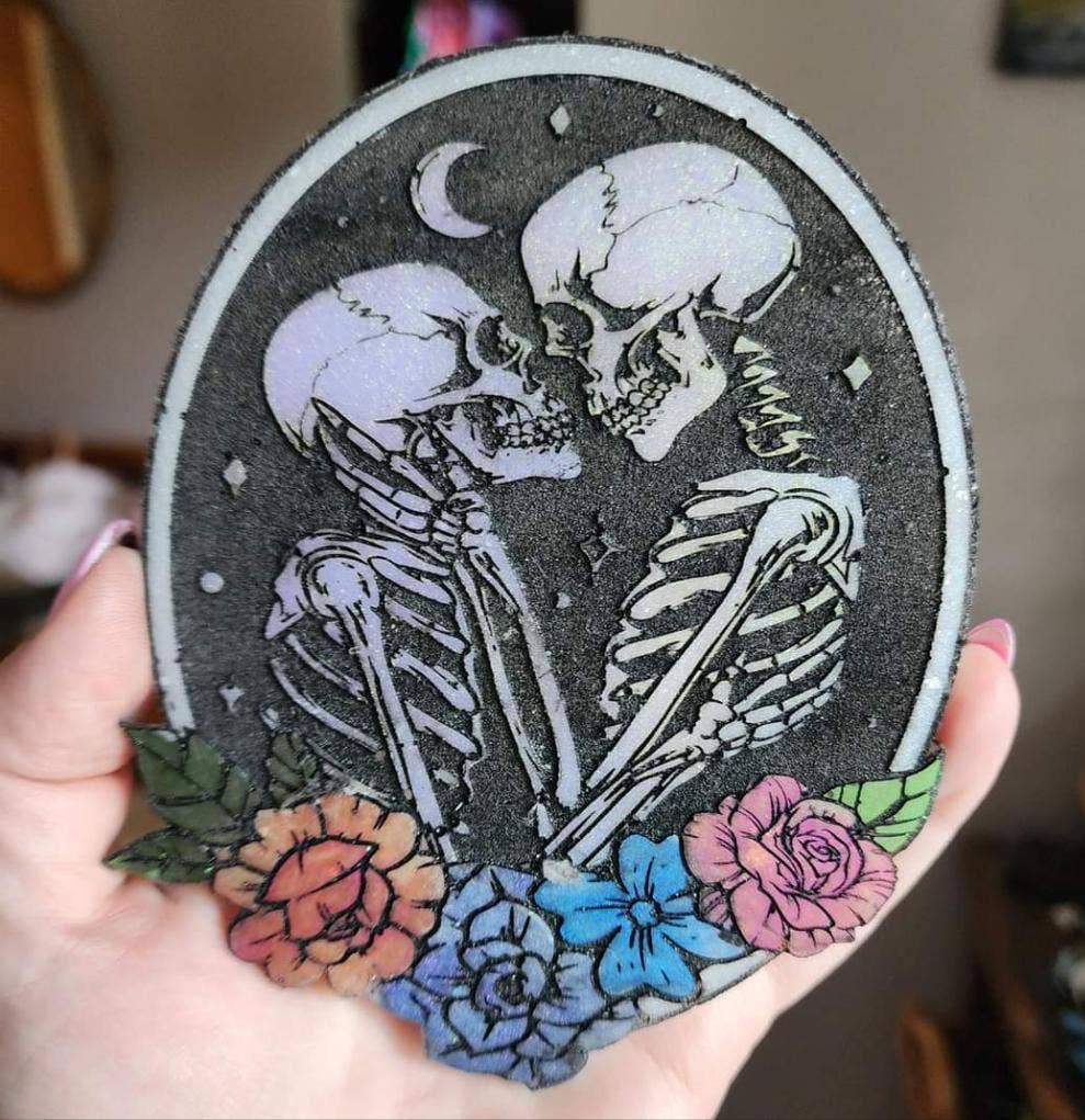 KCRESINSHOP - Wholesale Craft Supplies - The Lovers Kiss Mold4