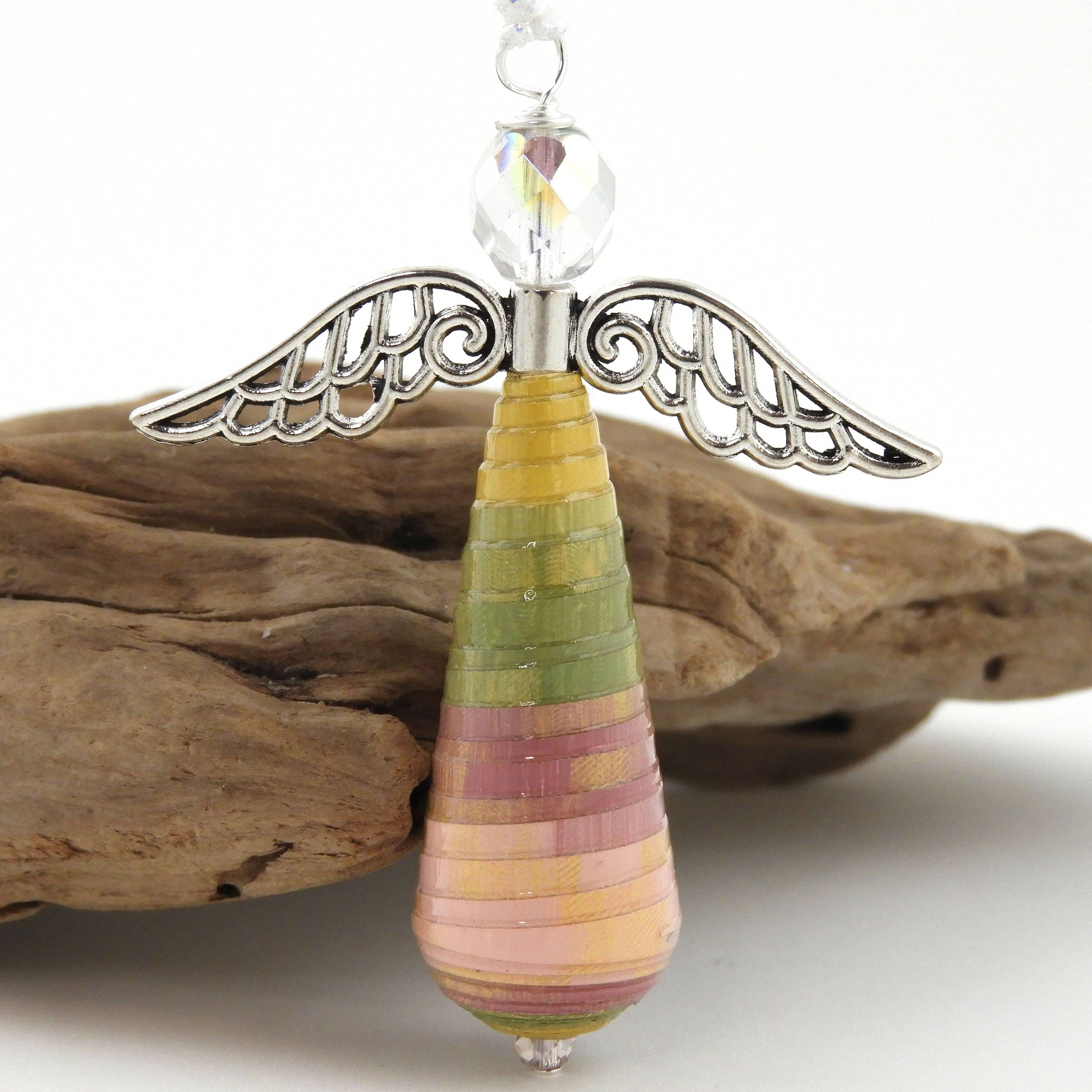 Allison Lake Handmade - Wholesale Ornament - Handcrafted In Memory Angel Keepsake Memorial Ornament Gift4