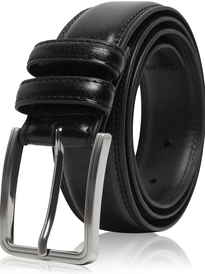 Real Leather Dress Belts For Men Belt For Suits Mens Gifts for wholesale by Access Denied Accessories