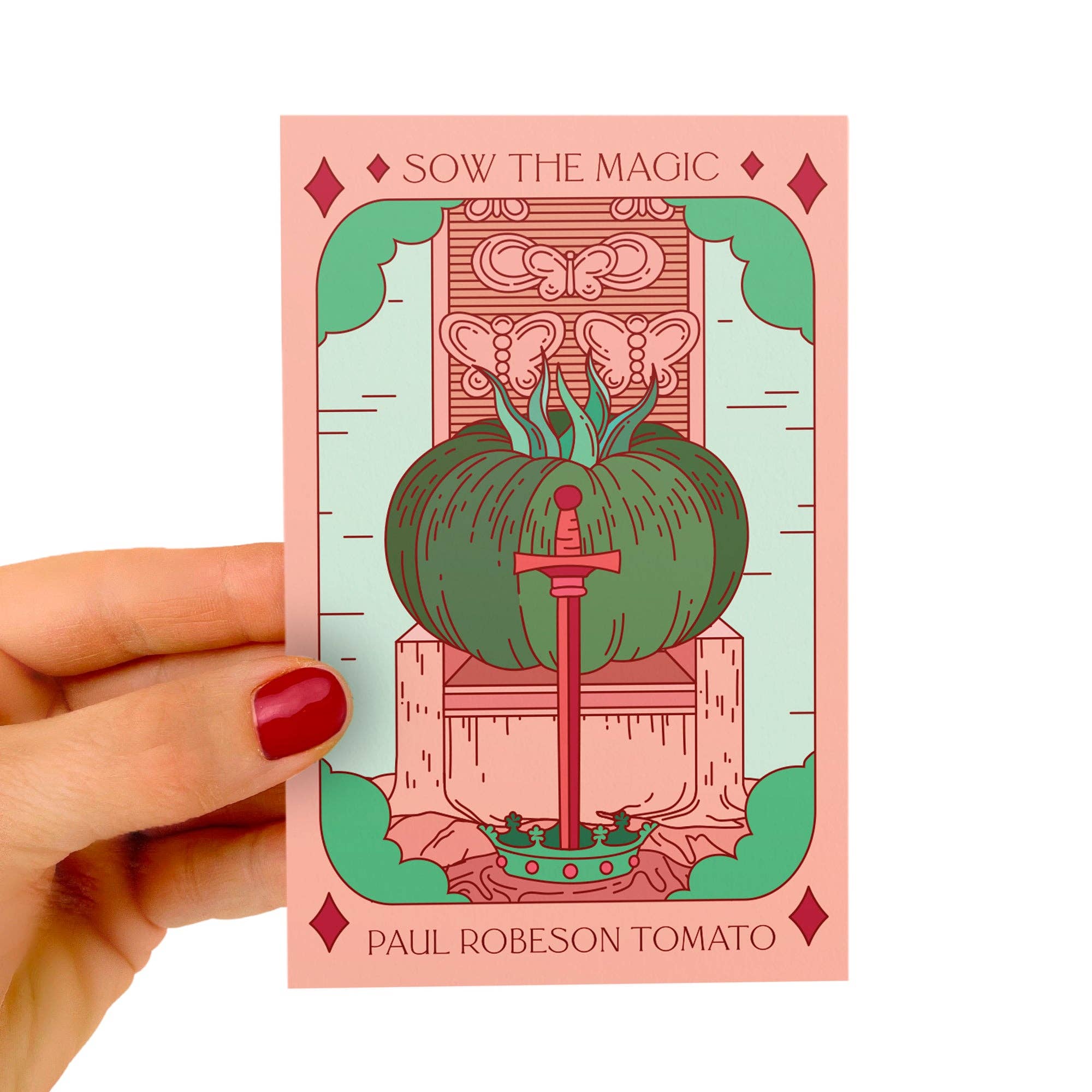 Sow the Magic - Vendita all'ingrosso Semi di piante - Pacchetto di Semi di Pomodoro Tarot di Paul Robeson0