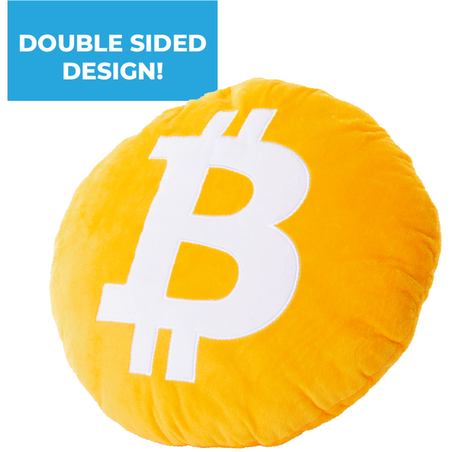 Mighty Mojo Toys – Almofada decorativa/de sofá por atacado – Almofada de Pelúcia Bitcoin5