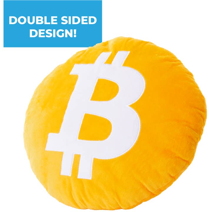 Mighty Mojo Toys - Wholesale Throw/Decorative Pillow - Bitcoin Plush Pillow5