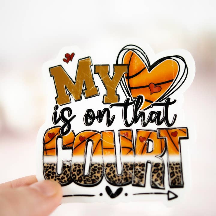 My Heart Is On The Field, Basketball Vinyl Sticker, 3x3 in. and other Purchase Wholesale authentic soccer jerseys. Free Returns & Net 60 Terms on Faire trending on Faire.