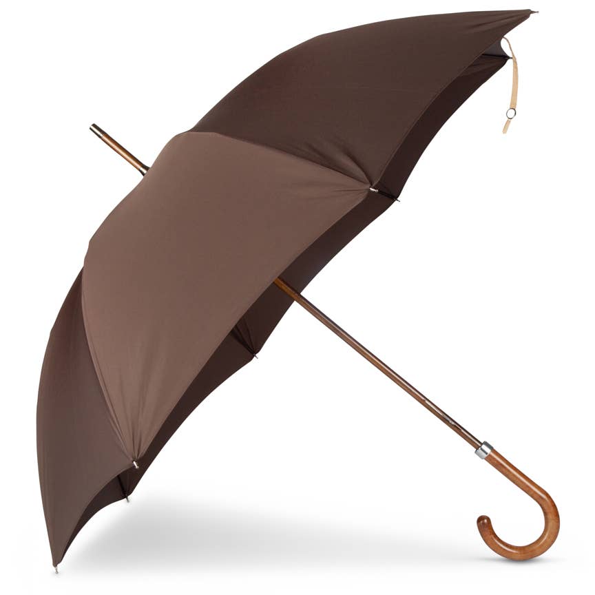 Heating & Plumbing London – wholesale Umbrella – Unisex – British Umbrella, Beech & Maple - Brown/Sand1