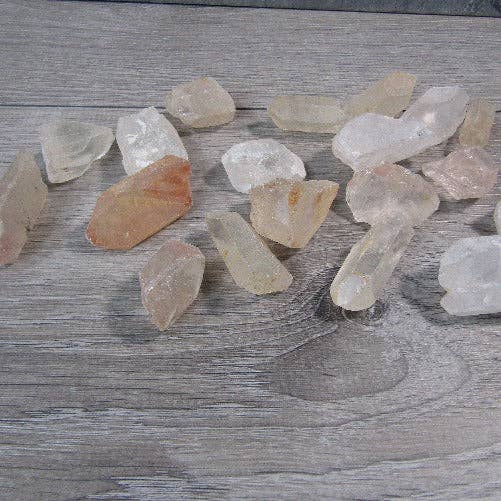 Keystone Crystals - Venta al por mayor Piedras/cristales espirituales - Trozos de Cuarzo de Brasil – Venta al por Mayor a Granel de 1 Libra Grande