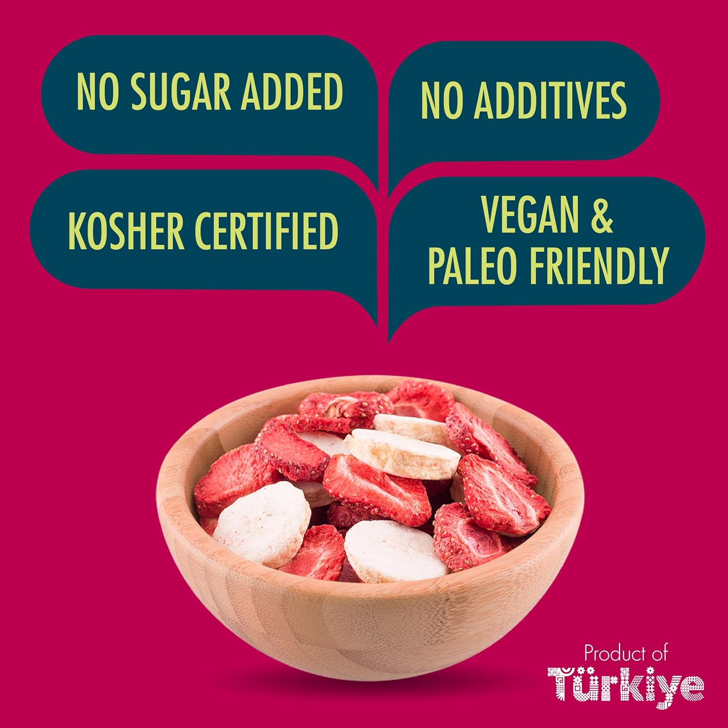 MAG - Wholesale Dried/Dehydrated Fruit - MAG Frozen Fruit Snacks Mixed Fruits Pack of 163