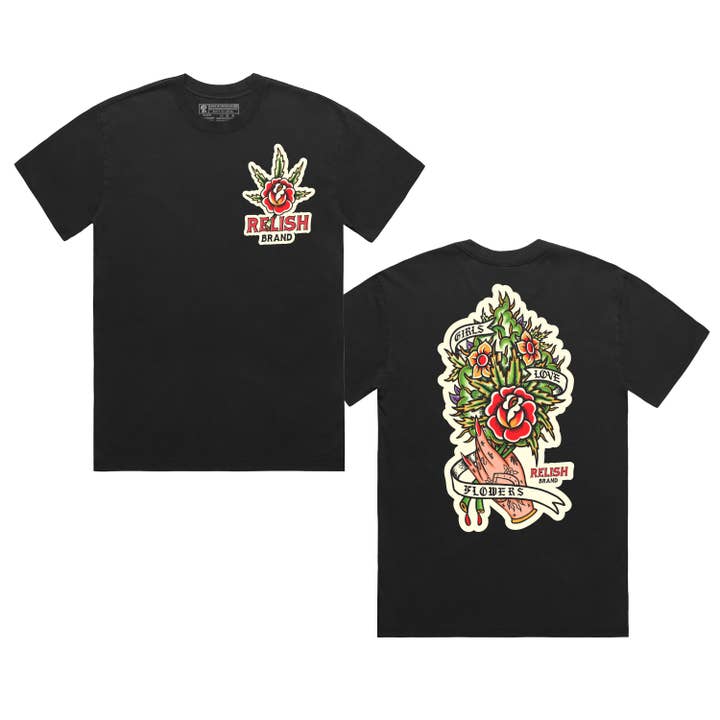 Girls Love Flowers - 2024 - Garment Dyed for wholesale by Derrick Baker